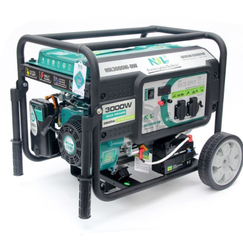 NDL3000NI-DW Générateur à essence  Puissance : 3,0 kW Type de moteur : NDL168F-1 Système de démarrage : démarrage électrique